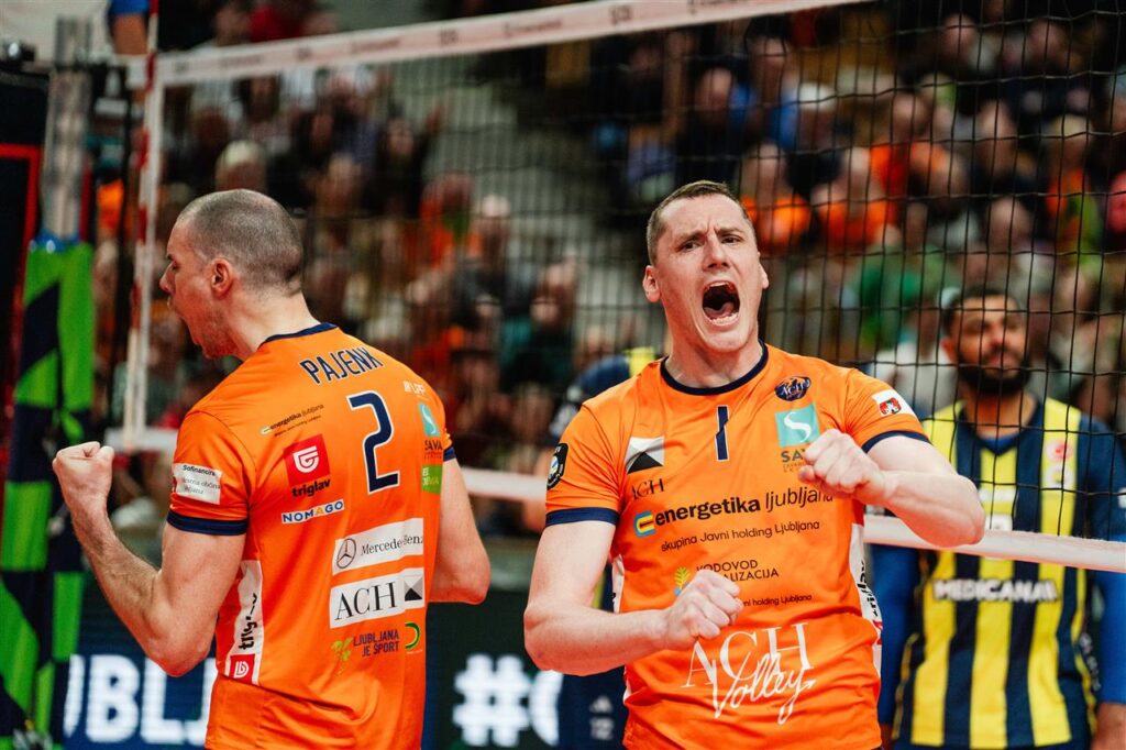 V finalu ACH Volley in Calcit Volley